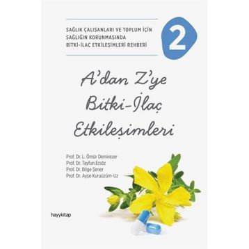 A dan Z ye Bitki İlaç Etkileşimleri-2 Hayy Kitap