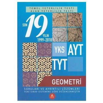 A Yayınları Tyt Ayt Geometri Son 19 Yılın Çıkmış Soruları