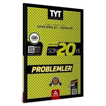 A Yayınları Tyt Problemler Son 20 Yıl Çıkmış Soru Ve Çözümleri 2002-2021