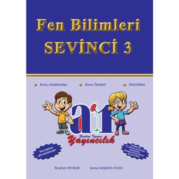 A1 Yayınları 3. Sınıf Fen Bilimleri Sevinci