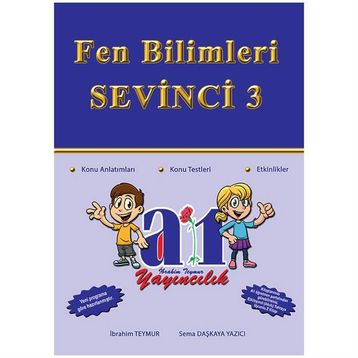 A1 Yayınları 3. Sınıf Fen Bilimleri Sevinci
