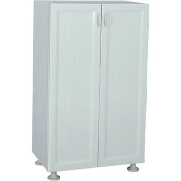 A106 Çok Amaçlı Raflı Kapaklı Plastik Pvc Banyo Dolabı