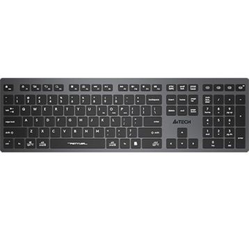 A4-Tech FBX50C Siyah Gri Kablosuz Multimedya Q Klavye