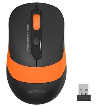 A4-Tech FG10 Siyah/Turuncu 2000 DPI Optik Nano Kablosuz Mouse