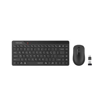A4-Tech FG2300 Siyah Air2 2.4 QMini FN-MM Sesiz Klavye ve Mouse Set