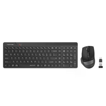 A4-Tech FG2400 Siyah Air2 2.4 QMini FN-MM Sessiz Klavye ve Mouse Set