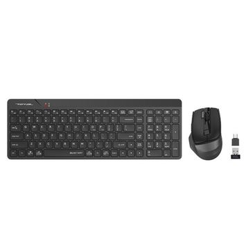 A4-Tech FG2400 Siyah Air2 2.4 QMini FN-MM Sessiz Klavye ve Mouse Set