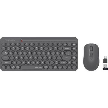 A4 Tech FG3200 Air2 Gri Kablosuz Klavye Mouse Seti