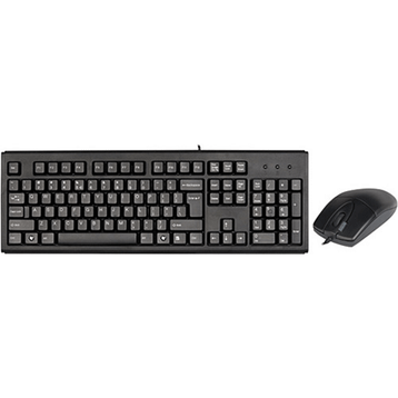 A4-Tech KM-72620D Q TR Kablolu Siyah Klavye Mouse Set