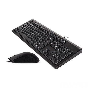 A4-Tech KR-9276 Q USB Siyah Kablolu Klavye Mouse Seti