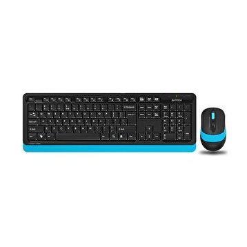 A4Tech FG1010 Siyah-Mavi Q Kablosuz Klavye Mouse Seti