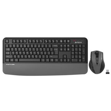 A4Tech FG2500S Plus Gri Kablosuz Klavye Mouse Seti