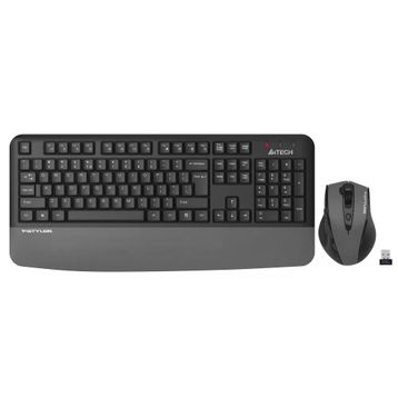 A4Tech FG2500S Plus Gri Kablosuz Klavye Mouse Seti