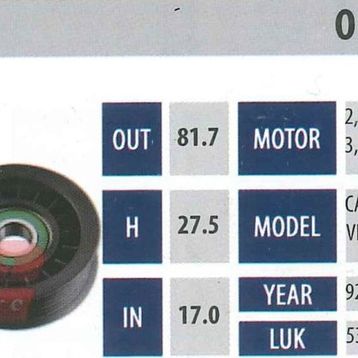 ABA 25300512 Gergi Rulmanı