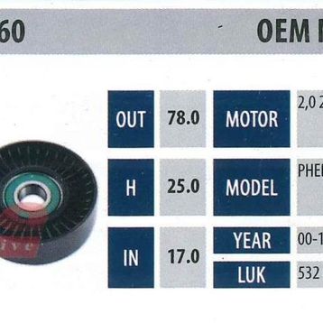 ABA 25405160 Gergi Rulmanı
