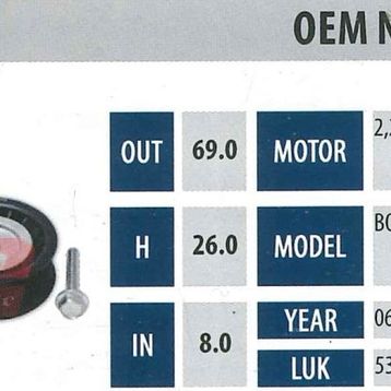 ABA 25407010 Gergi Rulmanı