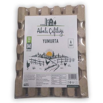 Abalı Çiftliği 30'lu M Boy Yumurta