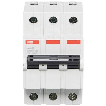 ABB 2CDS633031R0204 BASİC-C 3X20A 3kA Otomatik Sigorta