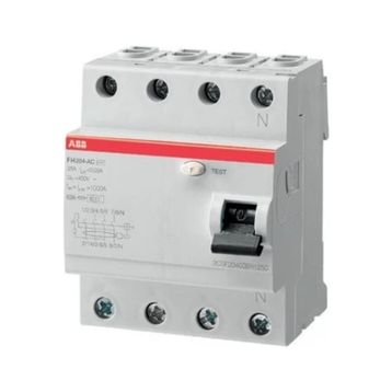 ABB 2CSF204004R1250 4x25A 30mA AC FH204 Kaçak Akım Koruma Röle