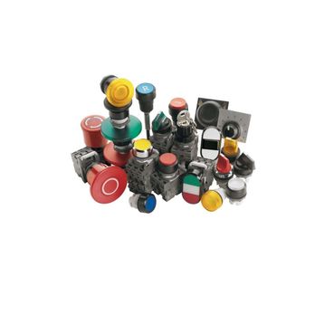 ABB MP1-10B Siyah Yaylı Buton Kafası
