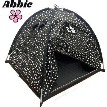 Abbie Sevimli Yıldızlar Siyah Oyun Çadırı