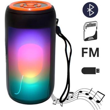 Abbruch Mini Ses Bombası Rgb Işıklı Taşınabilir Bluetooth Hoparlör Speaker