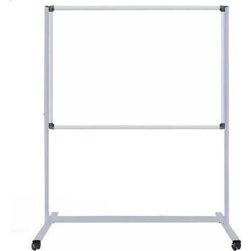 ABC 120X240 Mobil Tekerlekli Tek Taraflı Beyaz Yazı Tahtası