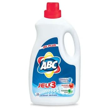 ABC 2 x 2145 ml Jel Plus Dağ Ferahlığı + Bahar Ferahlığı Sıvı Çamaşır Deterjanı