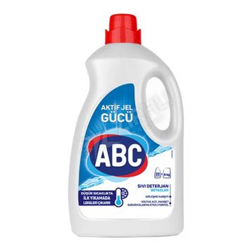 ABC Aktif Jel Gücü Beyazlar İçin 2145 ml Sıvı Çamaşır Deterjanı