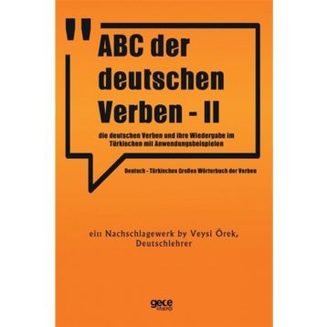 ABC Der Deutschen Verben - 2 - Veysi Örek