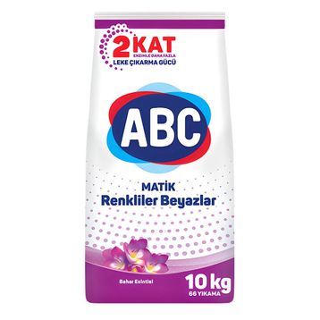 Abc Matik 10 kg Bahar Esintisi Toz Çamaşır Deterjanı