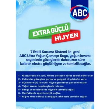 ABC Ultra Dağ Rüzgarı 3,5 lt Çamaşır Suyu