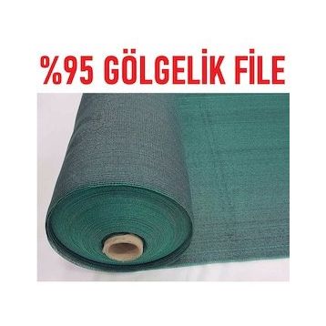 Abdioğulları 1,5 mx20 m %95 Gölgelik File Bahçe Çit Örtüsü Meyve Ağacı Örtüsü