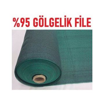 Abdioğulları 1,5 mx25 m %95 Gölgelik File Bahçe Çit Örtüsü Meyve Ağacı Örtüsü