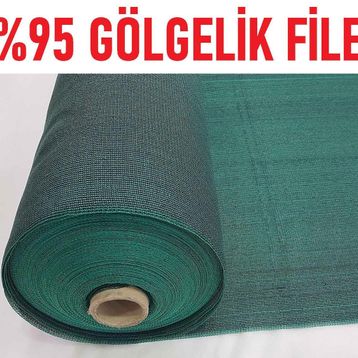 Abdioğulları 1,5 mx40 m %95 Gölgelik File Bahçe Çit Örtüsü Meyve Ağacı Örtüsü