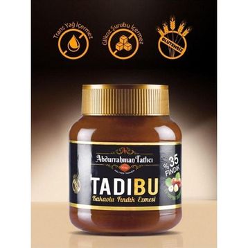 Abdurrahman Tatlıcı 330 gr Tadıbu Parçacıklı Fındık Ezmesi