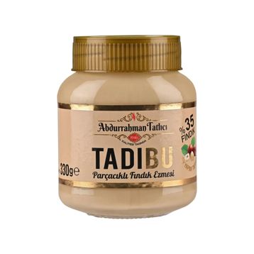 Abdurrahman Tatlıcı 330 gr Tadıbu Parçacıklı Fındık Ezmesi