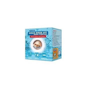Abfen Farma 50 Adet Abfen Sinus Rinse Yetişkin Plus Nazal Yıkama Yedek Poşet