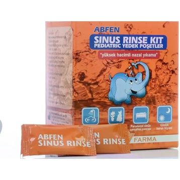 Abfen Farma 50 Adet Abfen Sinus Rinse Yetişkin Plus Nazal Yıkama Yedek Poşet