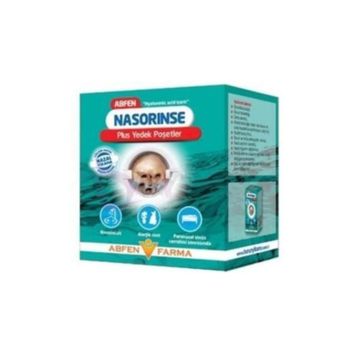 Abfen Farma 50 Adet Abfen Sinus Rinse Yetişkin Plus Nazal Yıkama Yedek Poşet