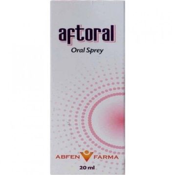 Abfen Farma Aftoral 20 ml Ağız Bakım Spreyi