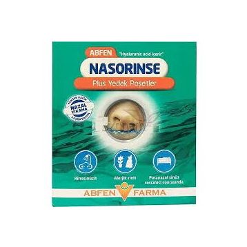Abfen Farma Nasorinse Plus Burun Yıkama Yedek 50 Poşet