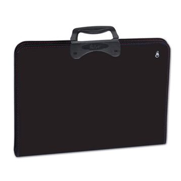Abka 10403001 Siyah 55x75 cm Fermuarlı Resim Proje Çantası