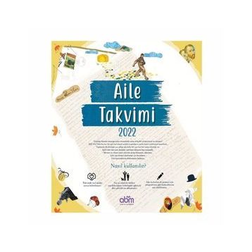 ABM Yayınevi 2022 Aile Takvimi