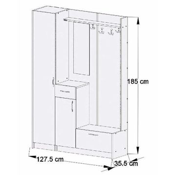 Abre VM-3436 Beyaz Ayakkabılık