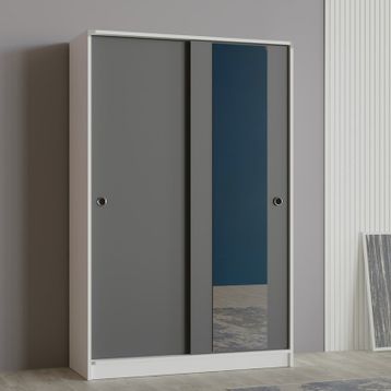Abre VM300 Beyaz Antrasit Portmanto