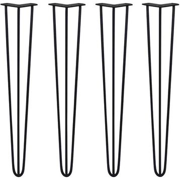 Abronya Firkete Yemek Ofis Çalışma Bahçe Balkon Duvar Dibi 80 cm Metal Masa Ayağı