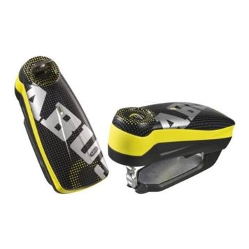 Abus 7000 RS1 Detecto Pixel Yellow Alarmlı Disk Kilidi