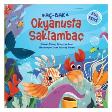 Aç Bak Okyanusta Saklambaç Sincap Kitap