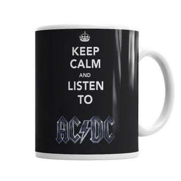 Ac Dc Logo Kupa Bardak